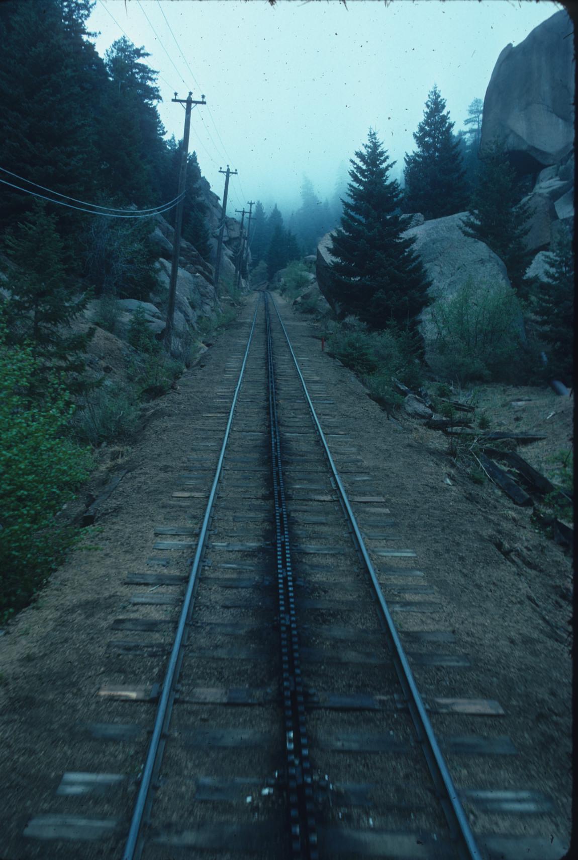 Manitou & Pikes Peak RailwayRight-of-waycog track