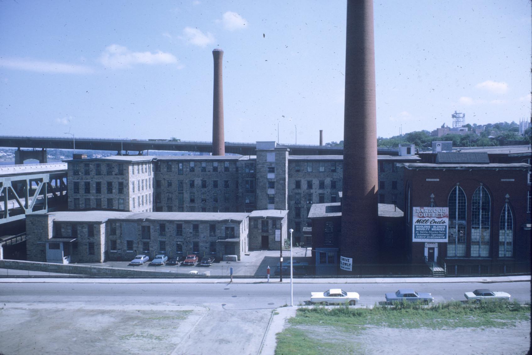 View of south side of the Metacomet Mill and the American Paper Company's…