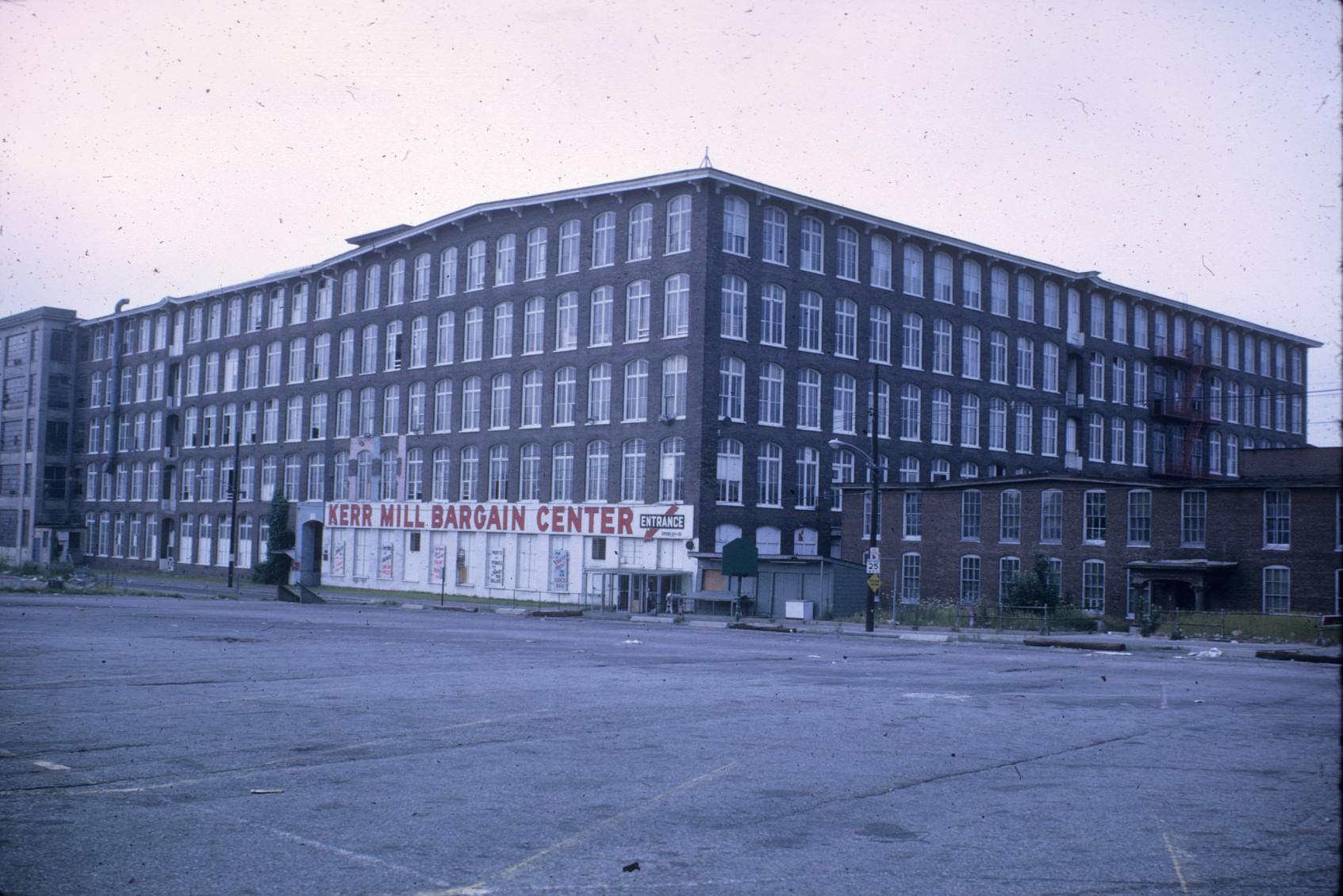 View of Kerr Thread Mill No. 1.  