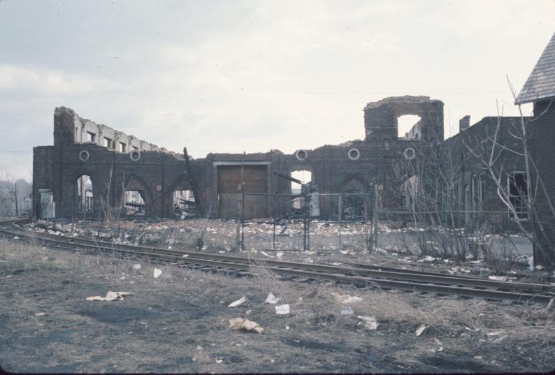 Destroyed by fire in October, 1969