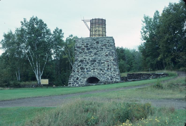 Charcoal furnace - restored