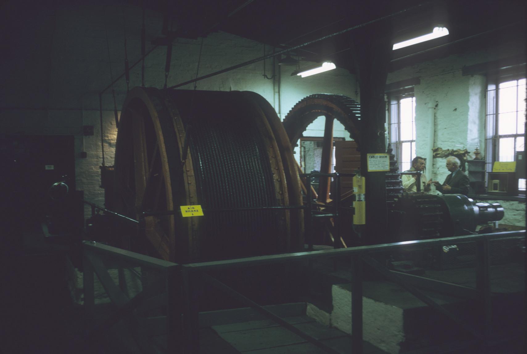 General view of interior of engine house