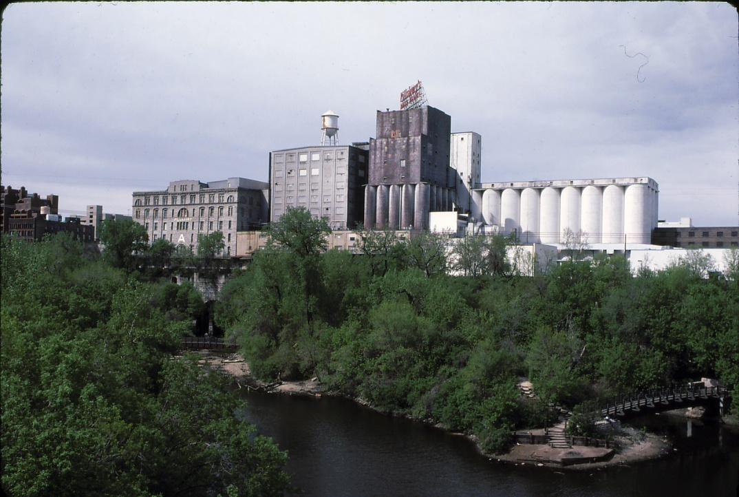 On the left end of the image is visible the A mill which ther company claimed…