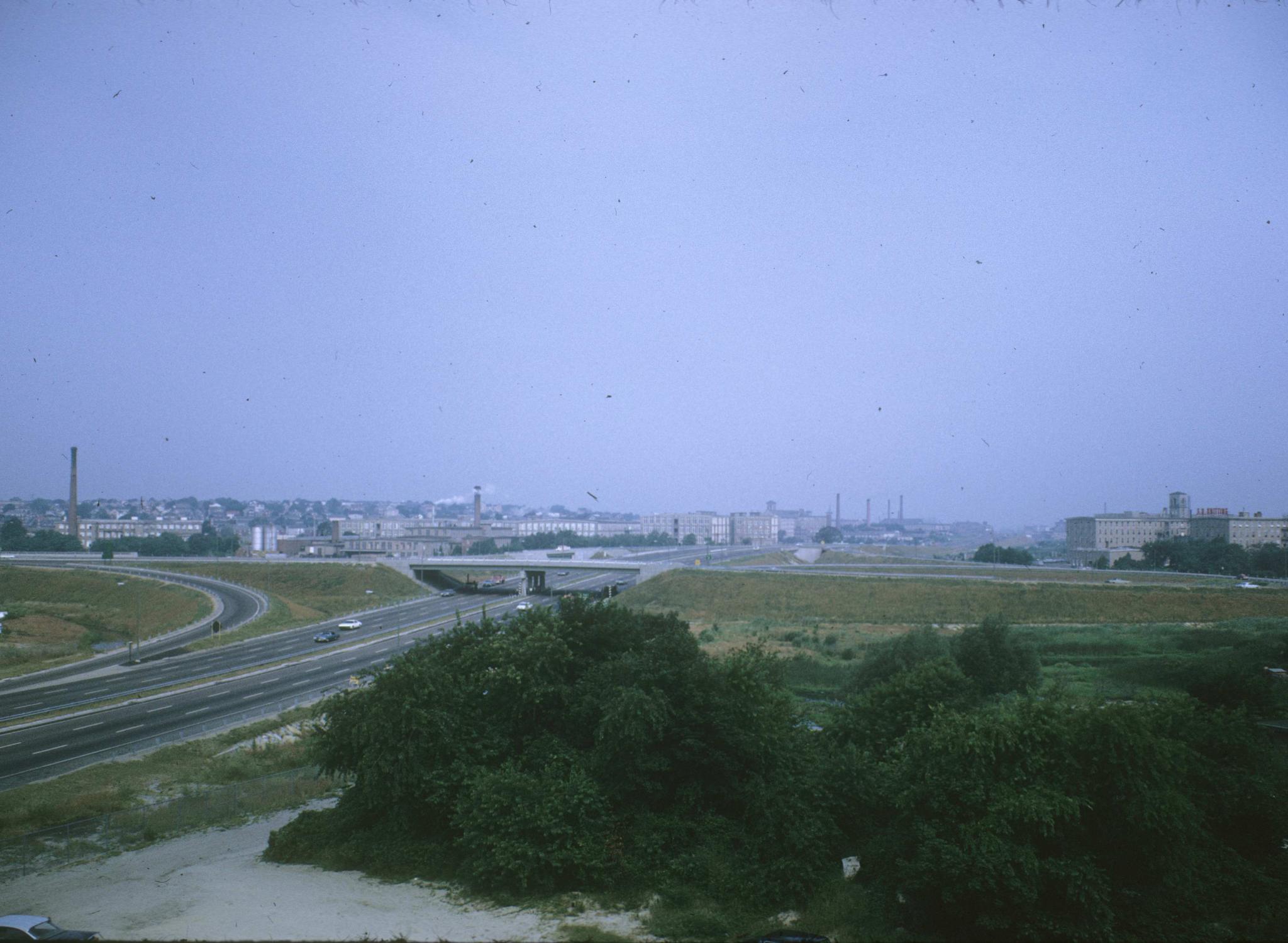 View of various textile mills in Fall River.