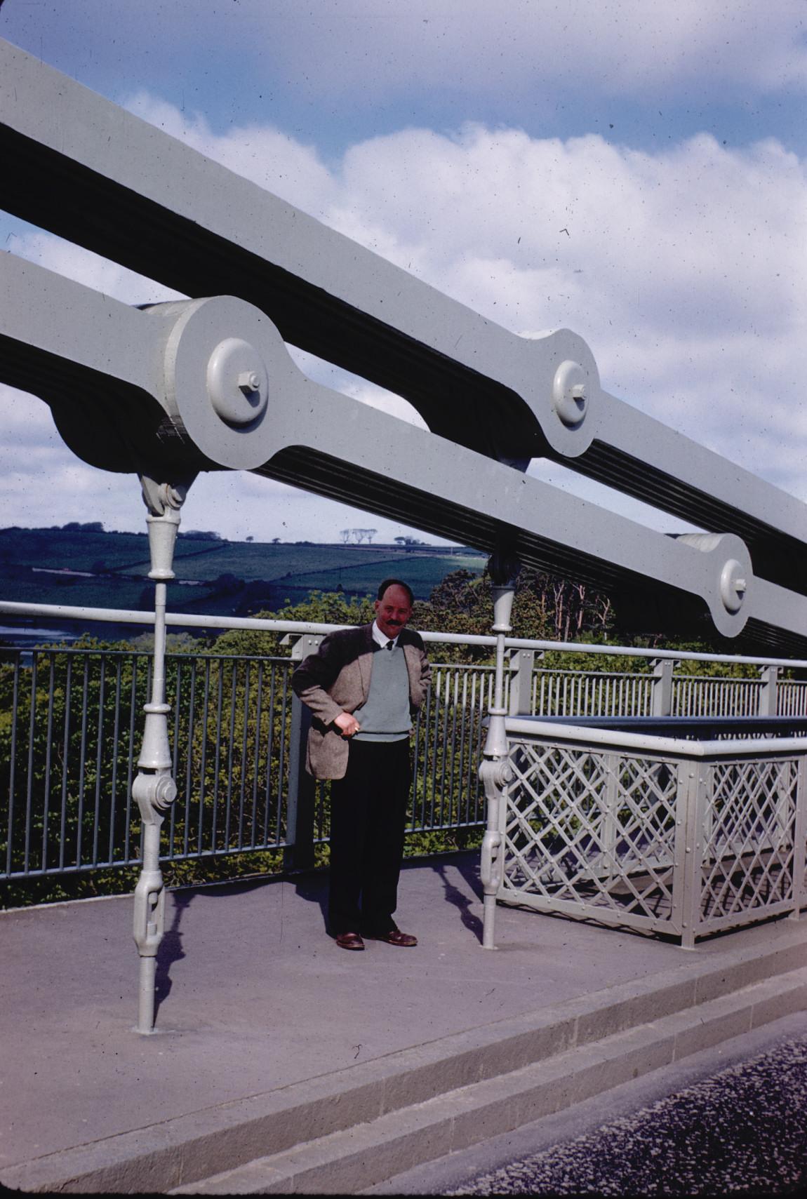 Close view of chain and deck suspension.with Peter S. Lamb