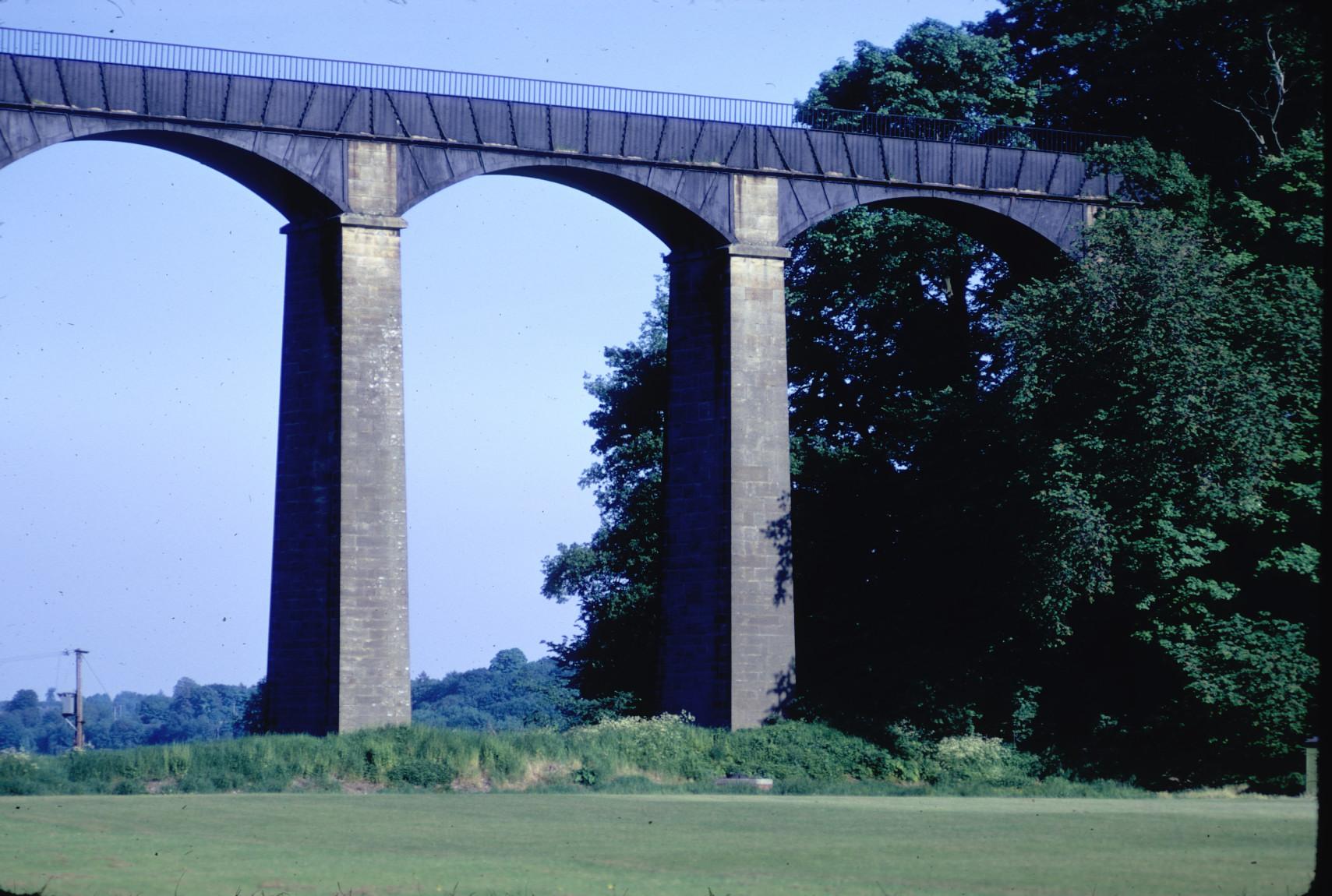 Thomas Telford 1805Crossing River Dee near Froncysyllte, North Wales