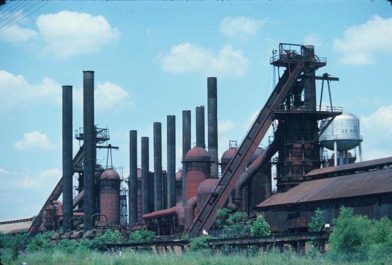 #1 Furnace - 1927 (left) and #2 Furnace - 1928 (right)