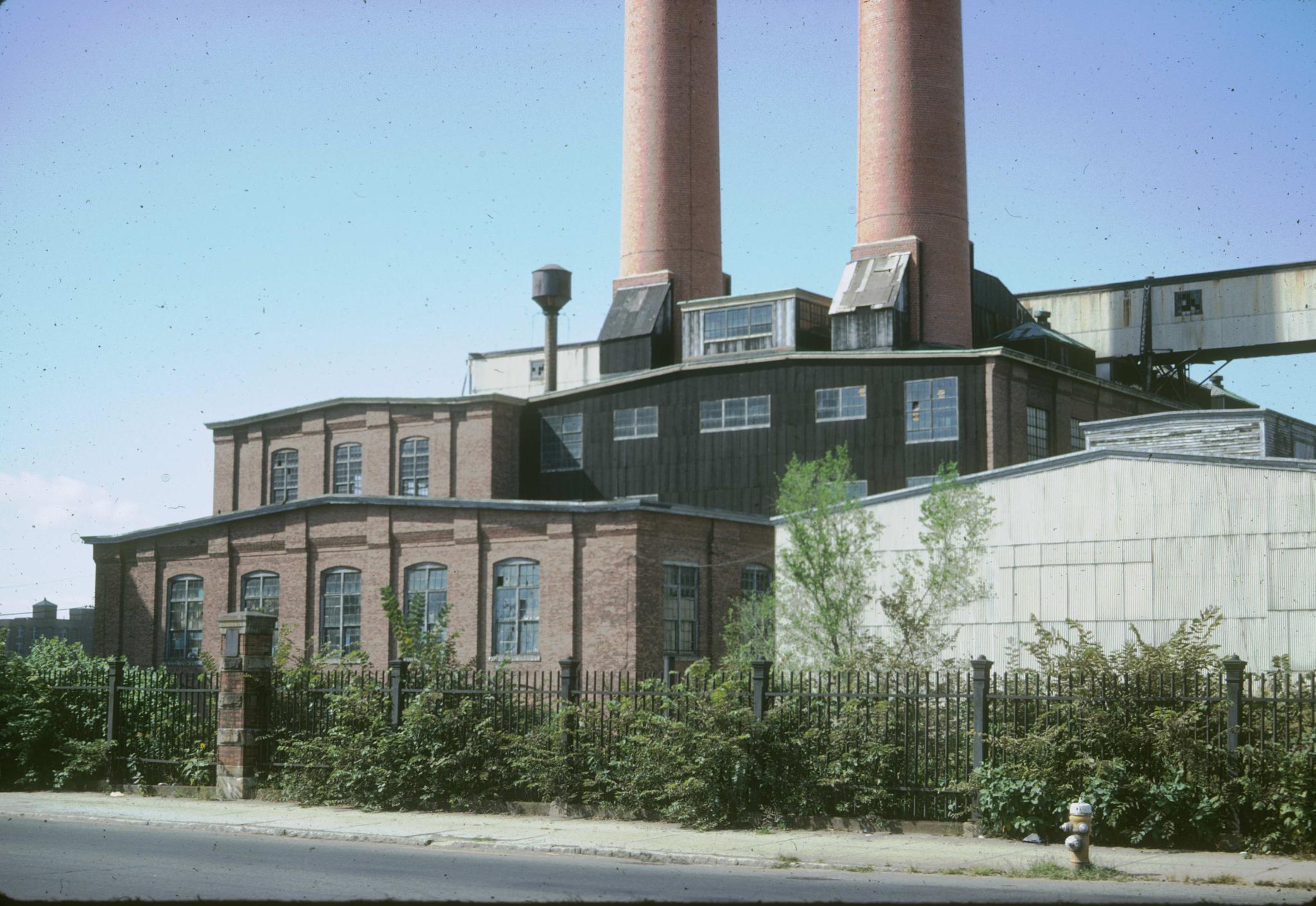 Photograph of the powerhouse of the Wood Mill.