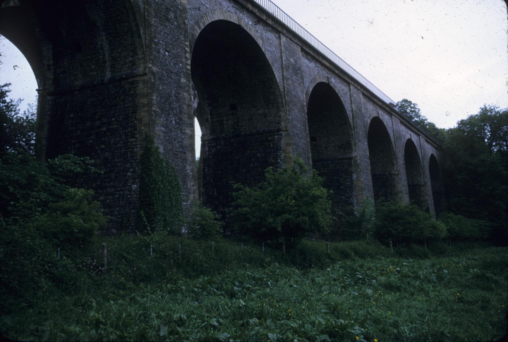 Half in England, half in Wales. Built between 1796 and 1801, it\'s 70 feet…