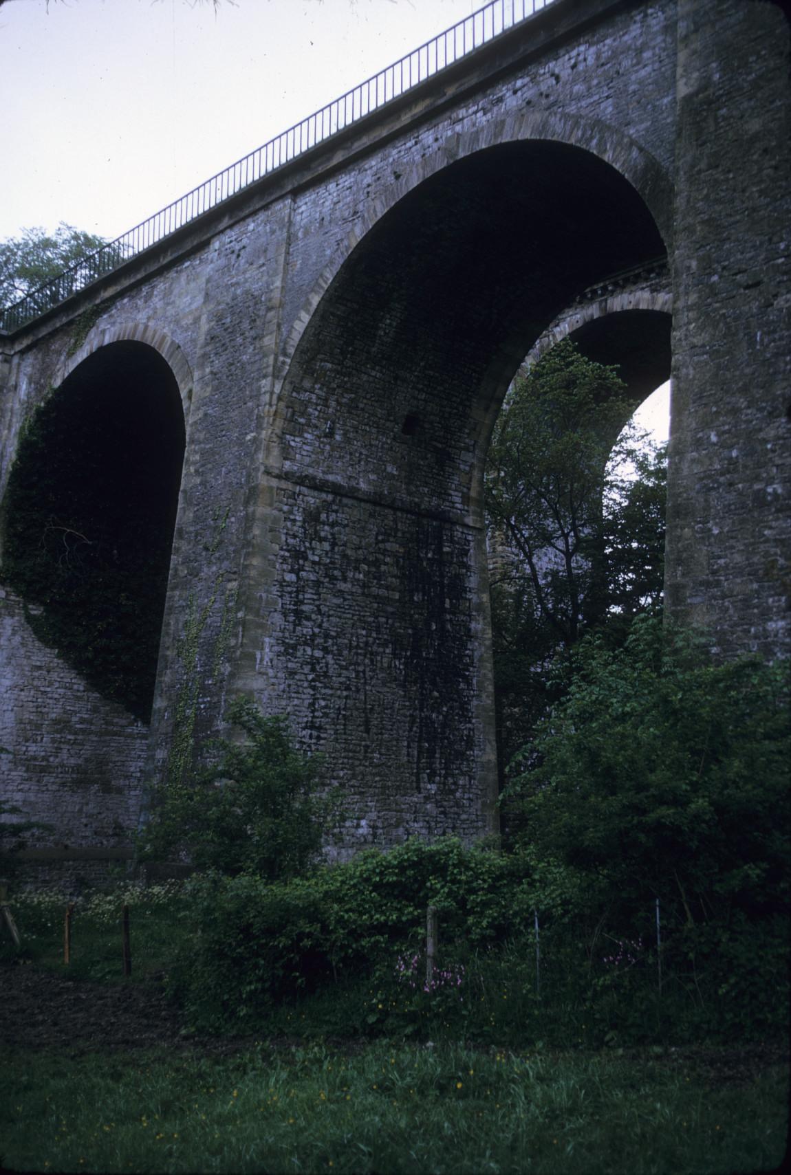 Half in England, half in Wales, this is Thomas Telford\'s aqueduct over…