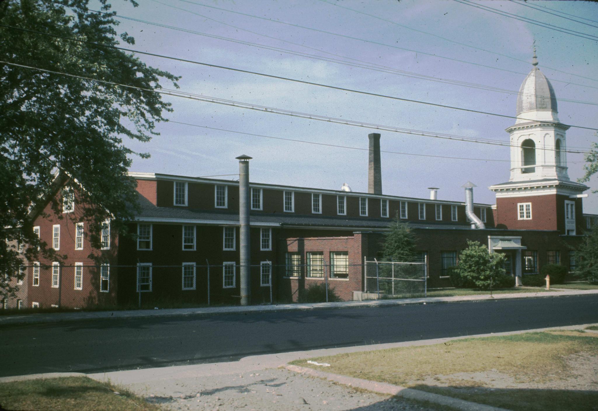 Photograph of the mill showing the tower.