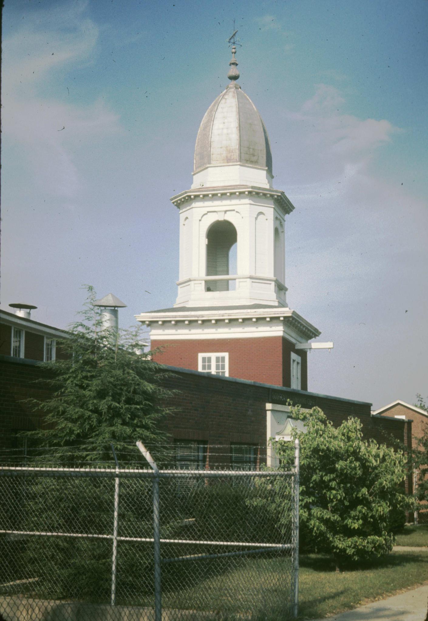 Photograph of the tower of the mill.