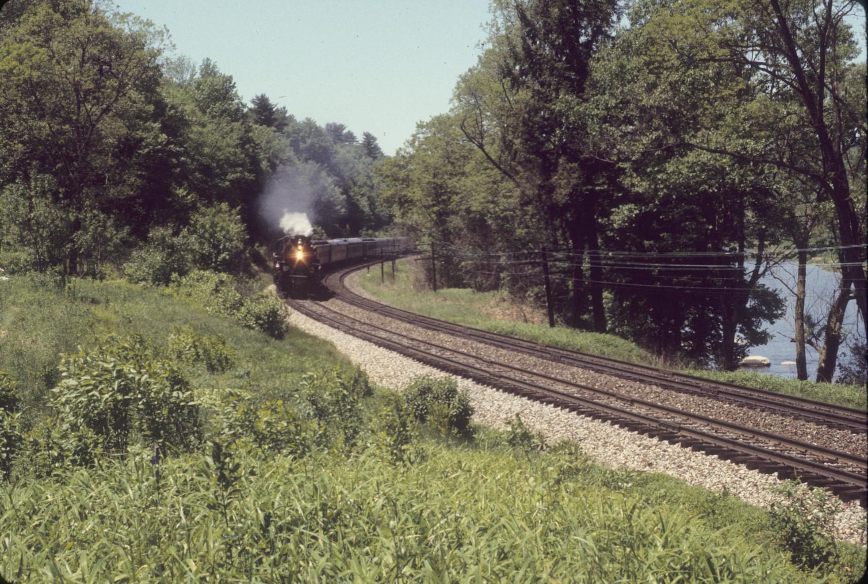 Excursion train near Calicoon, New York