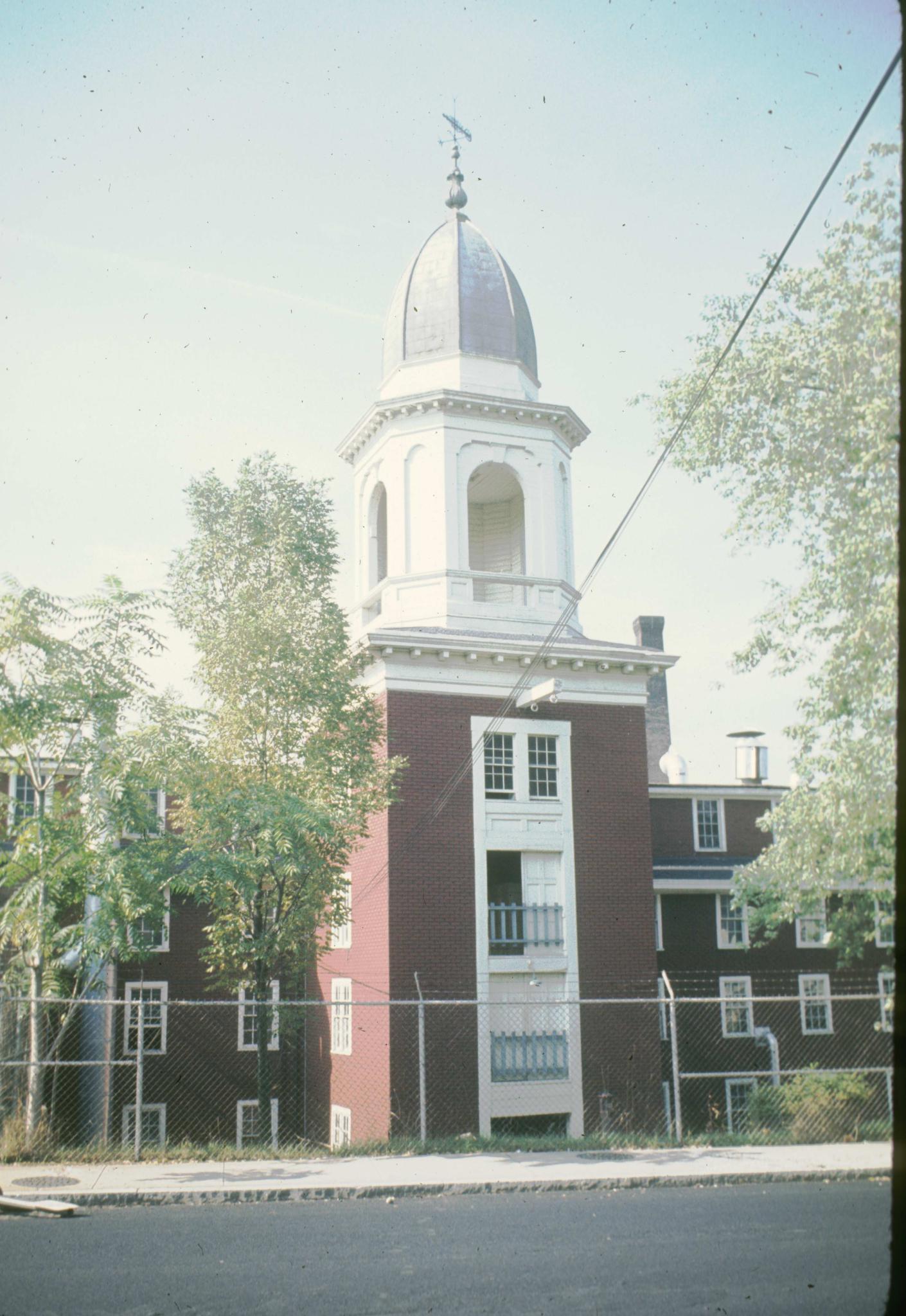 Photograph of the tower of the mill.