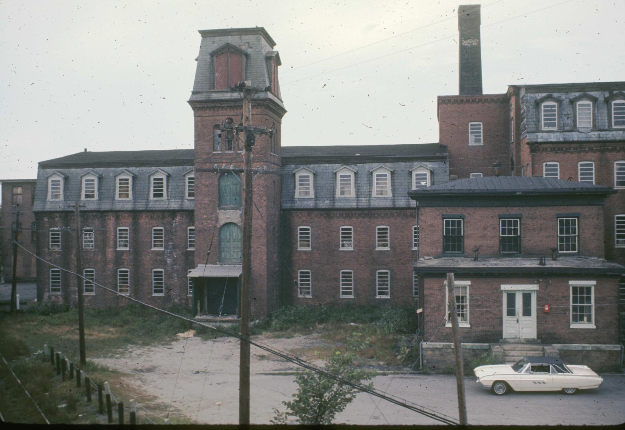 Photograph of the front of the mill.