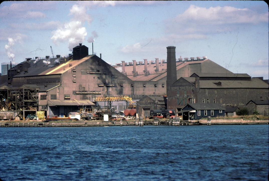 on Boston St. - view from Baltimore Harbor