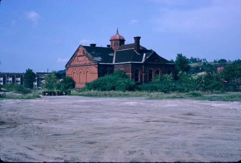 View of ca. 1885 office building.