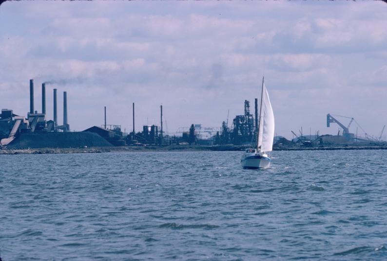 View of Sparrows Point, MD.