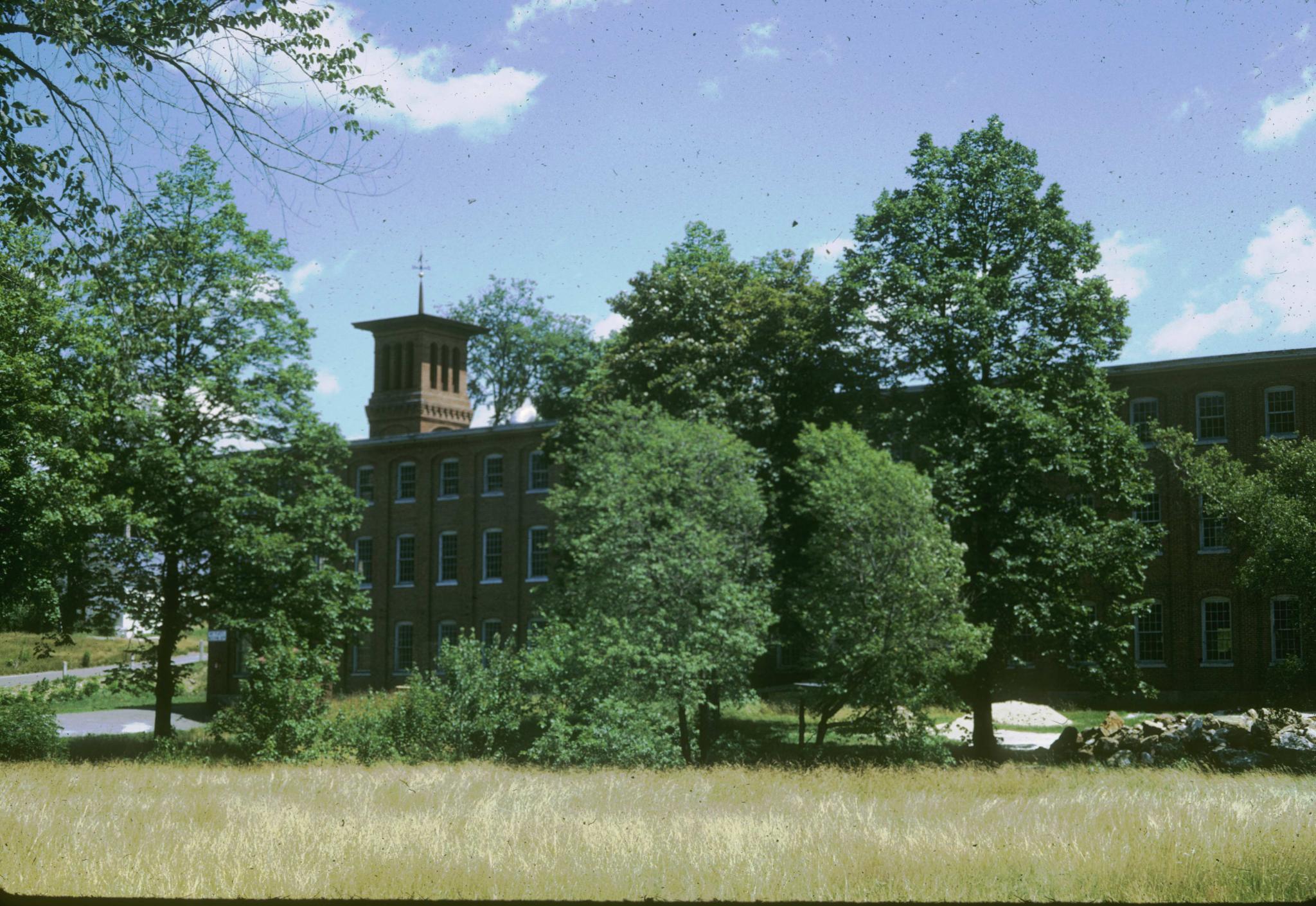 Photograph of the mill showing the tower.