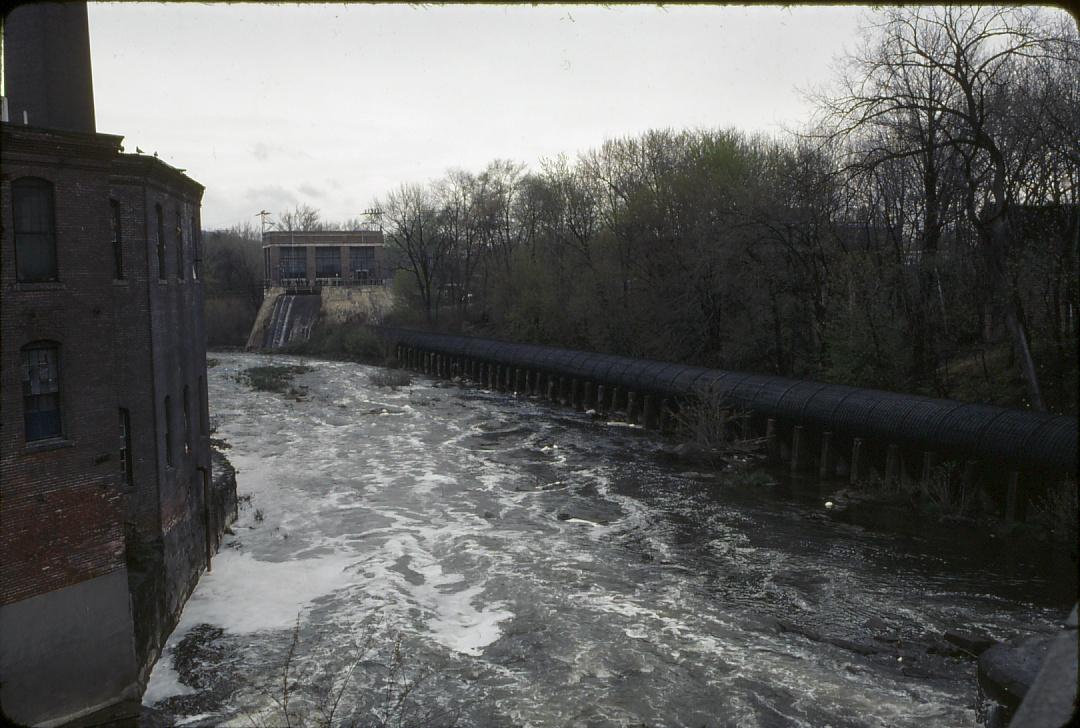 Penstock and dam ca. 1973