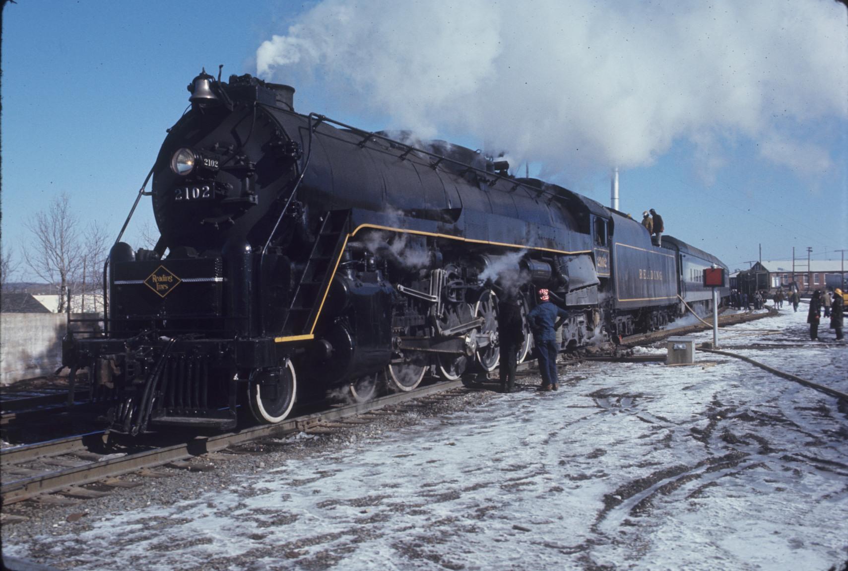 Engine 2102 at Gettysburg Pennsylvania