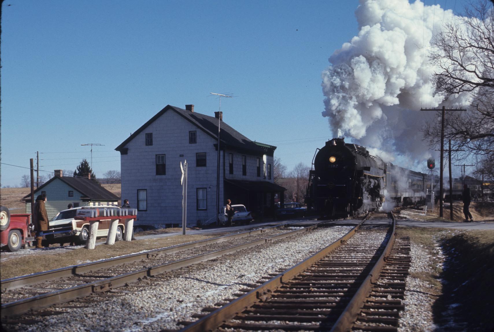 Engine 2102 East of Gettysburg Pennsylvania