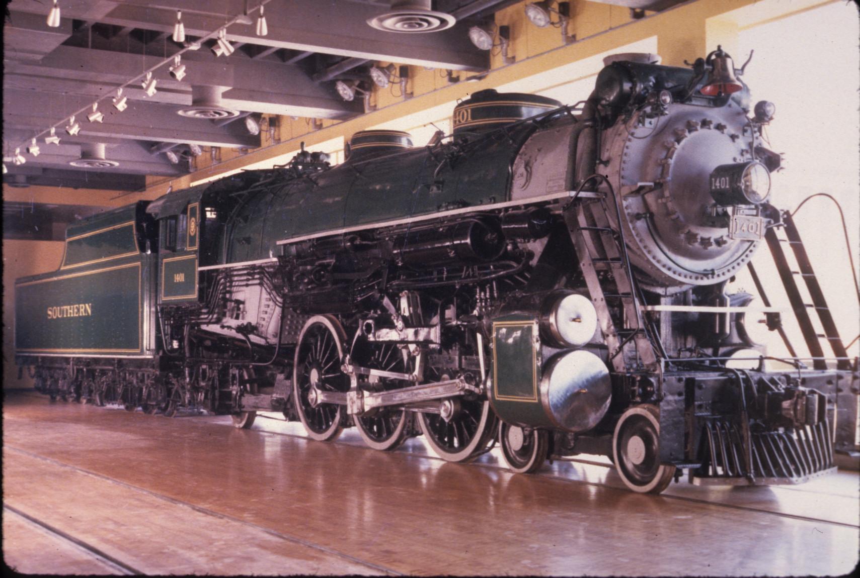 Southern Railroad engine 1401 4-6-2Built 1926 Alco Richmond