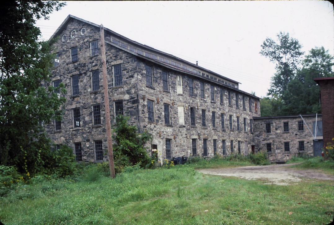 View of paper mill.