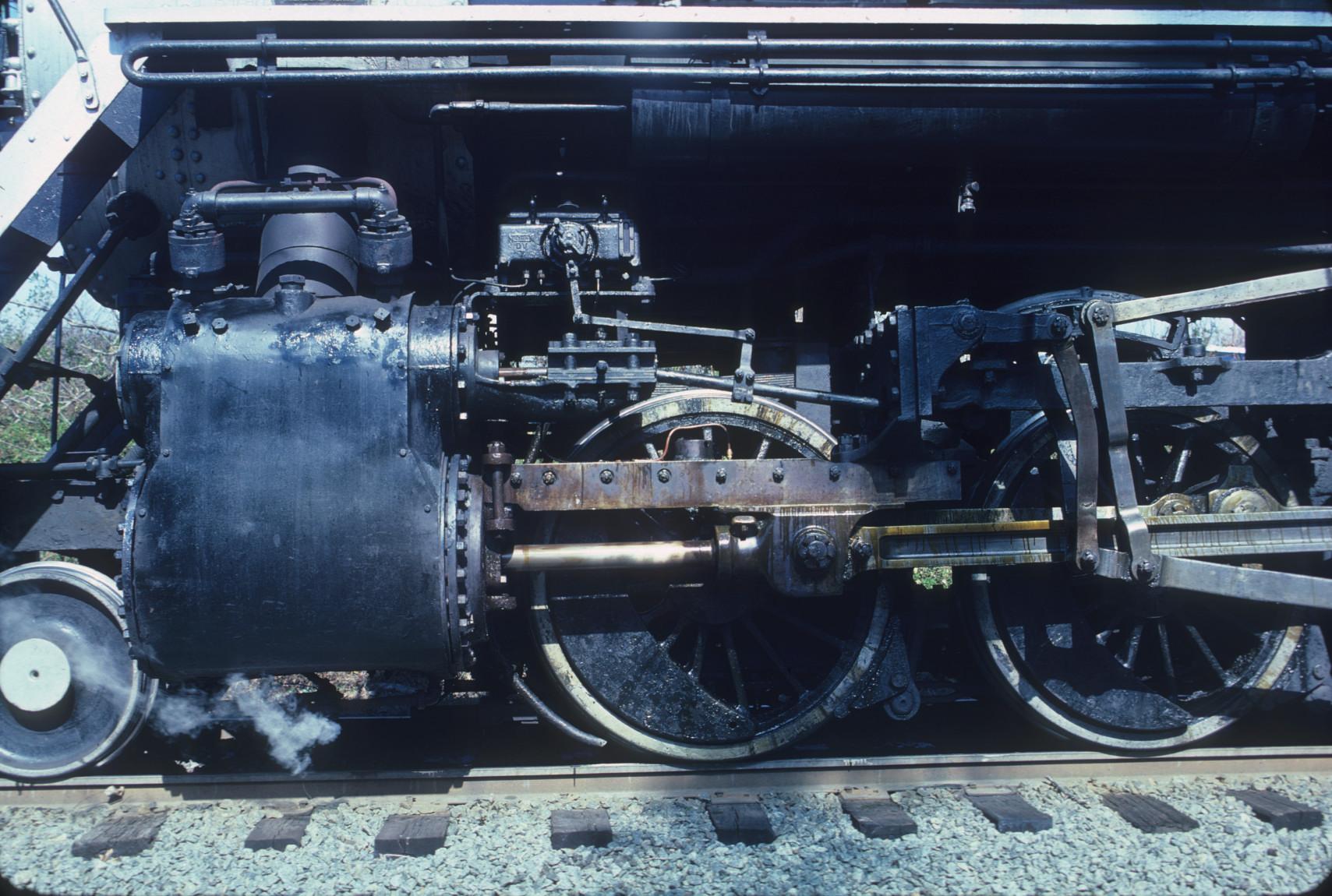 Engine 630 2-8-0 (pistons and drive rods)Built 1904 by Alco-Richmond