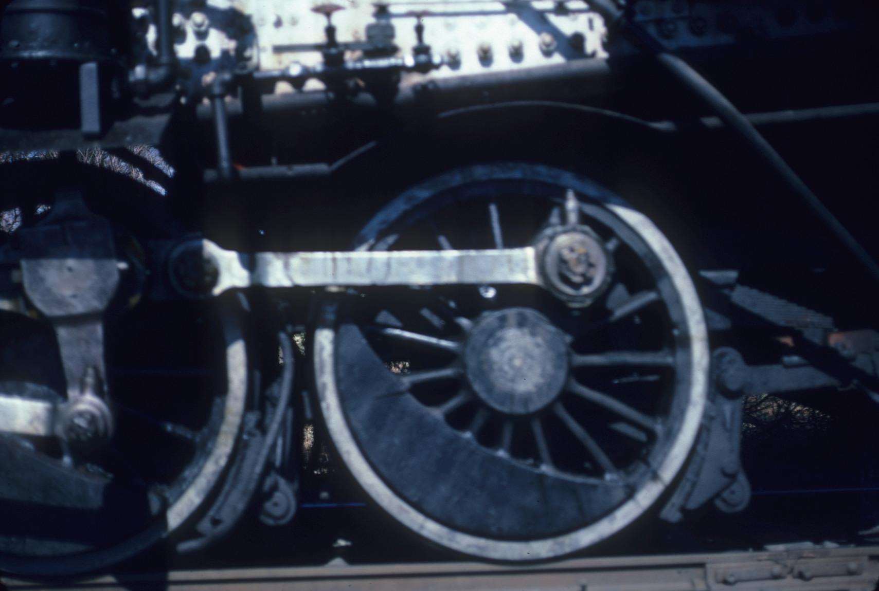 Engine 630 2-8-0 (Drivers and connecting rods)Built 1904 by Alco-Richmond