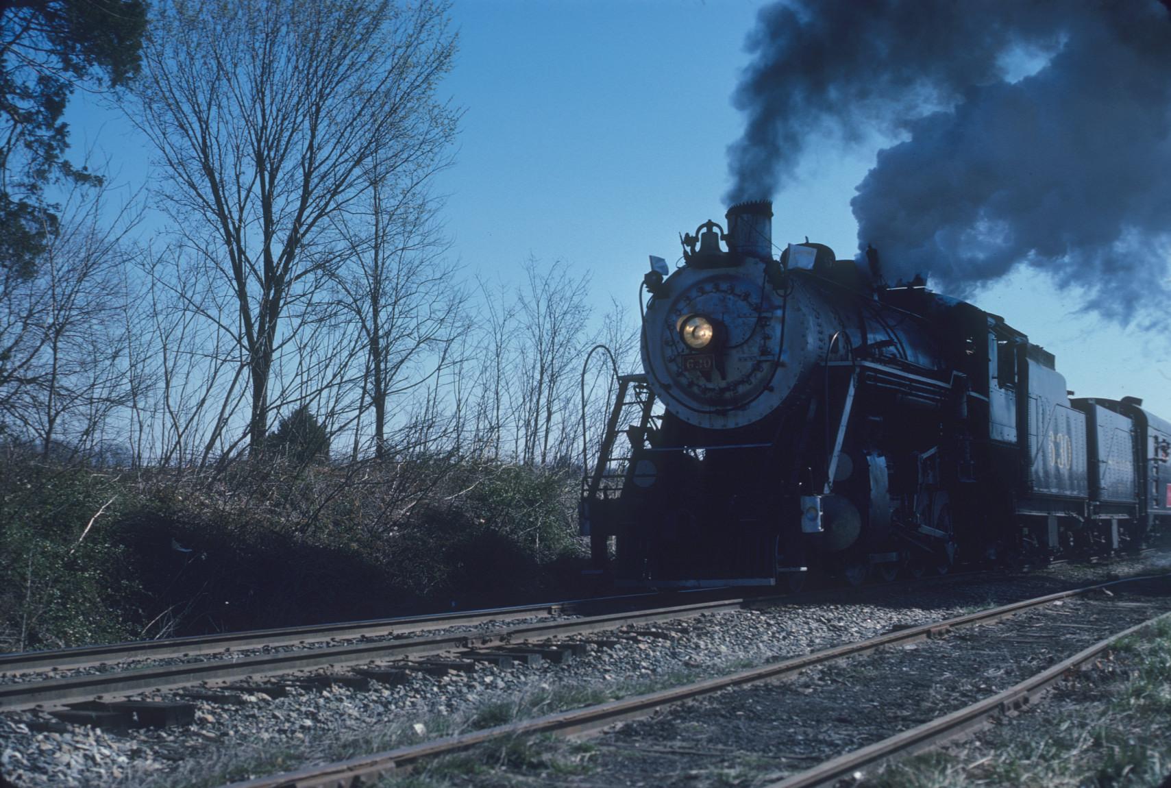 Engine 630 2-8-0 at Gainsville VirginiaBuilt 1904 by Alco-Richmond