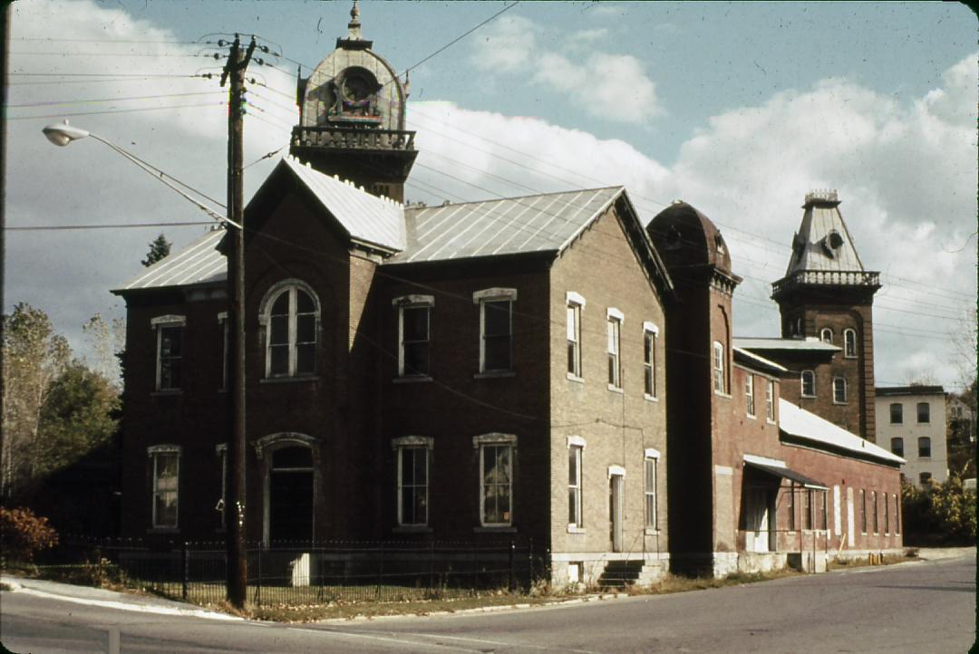 View of the Union Mill Complex in Ballston Spa, NY.  Built 1850.  