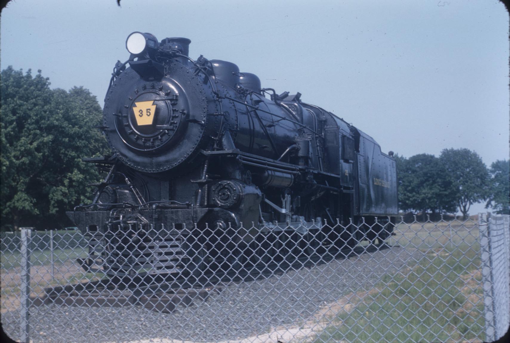 Engine 35 Enshrined in park