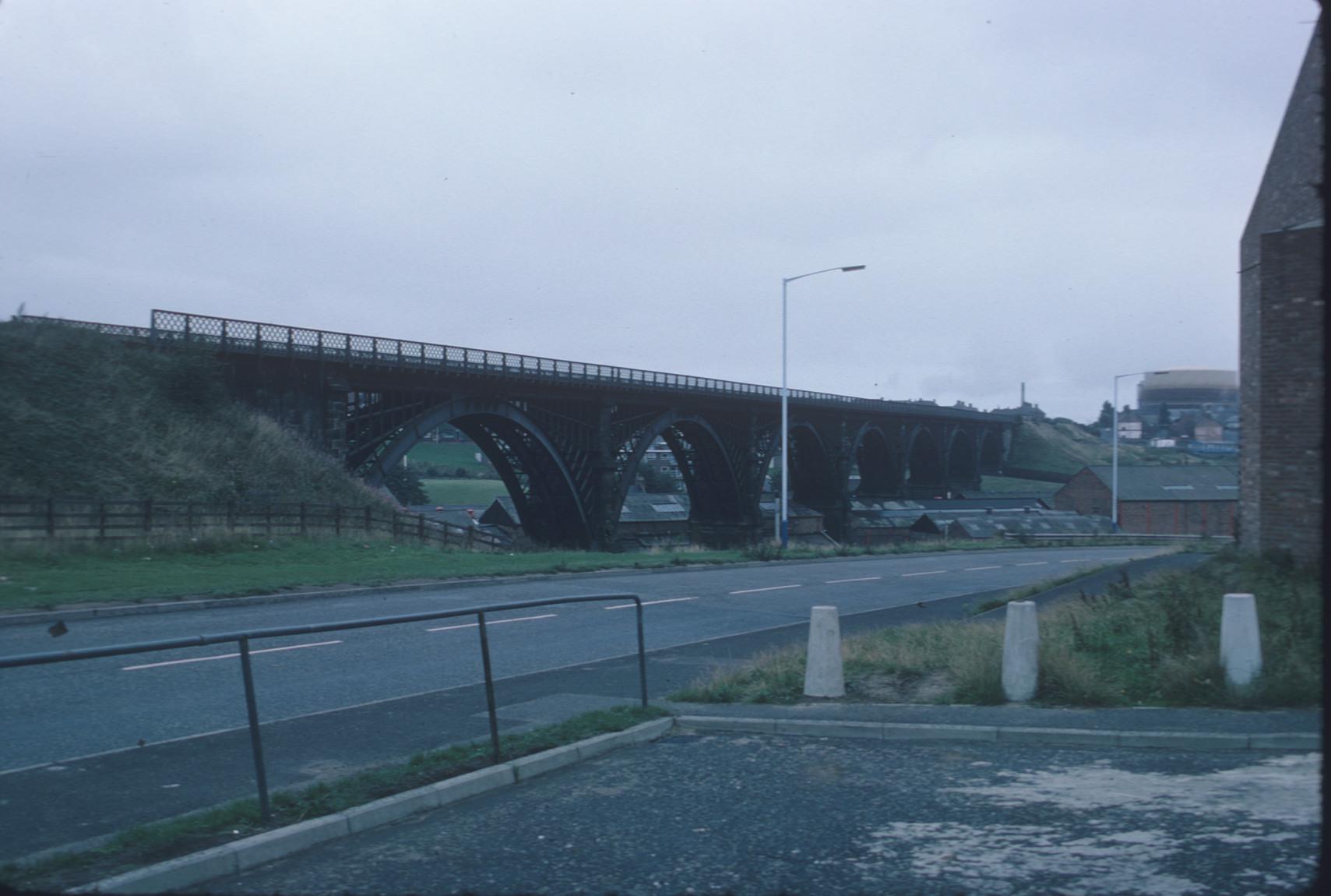 unidentifed cast iron railway viaduct