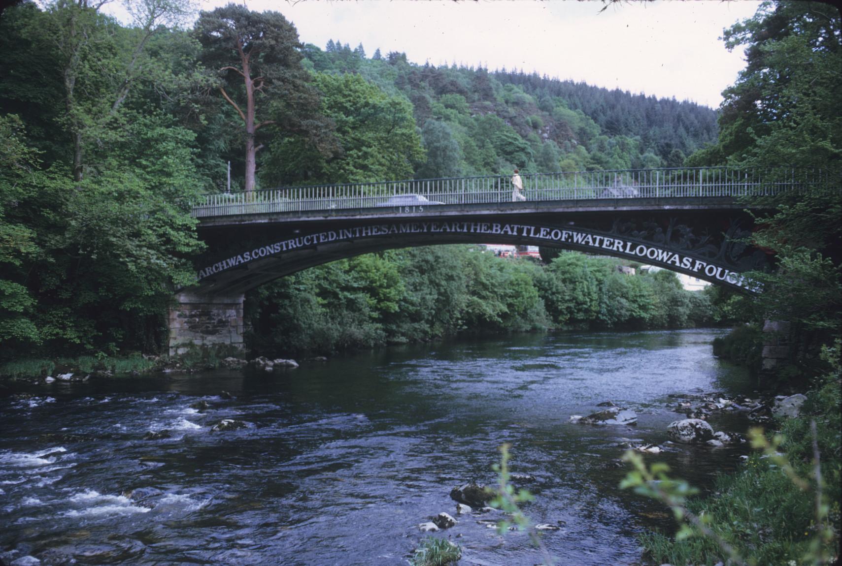 telford bridge over the River Conwy