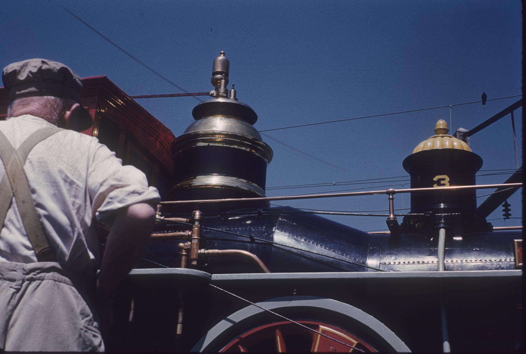 Civil War era Engine 3 \"The General\"In Washington D.C.