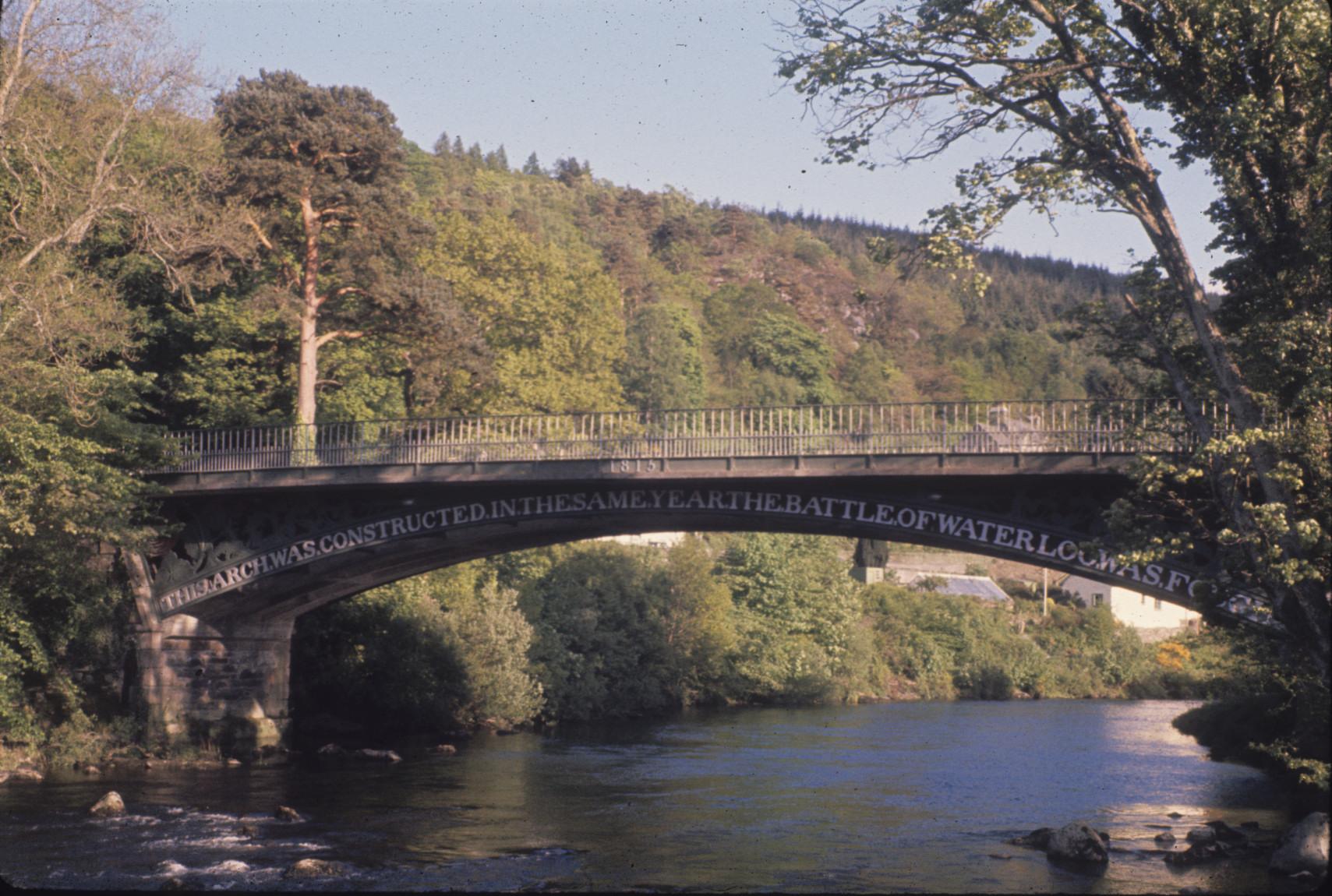 bridge over the River Conwy, by Thomas Telford