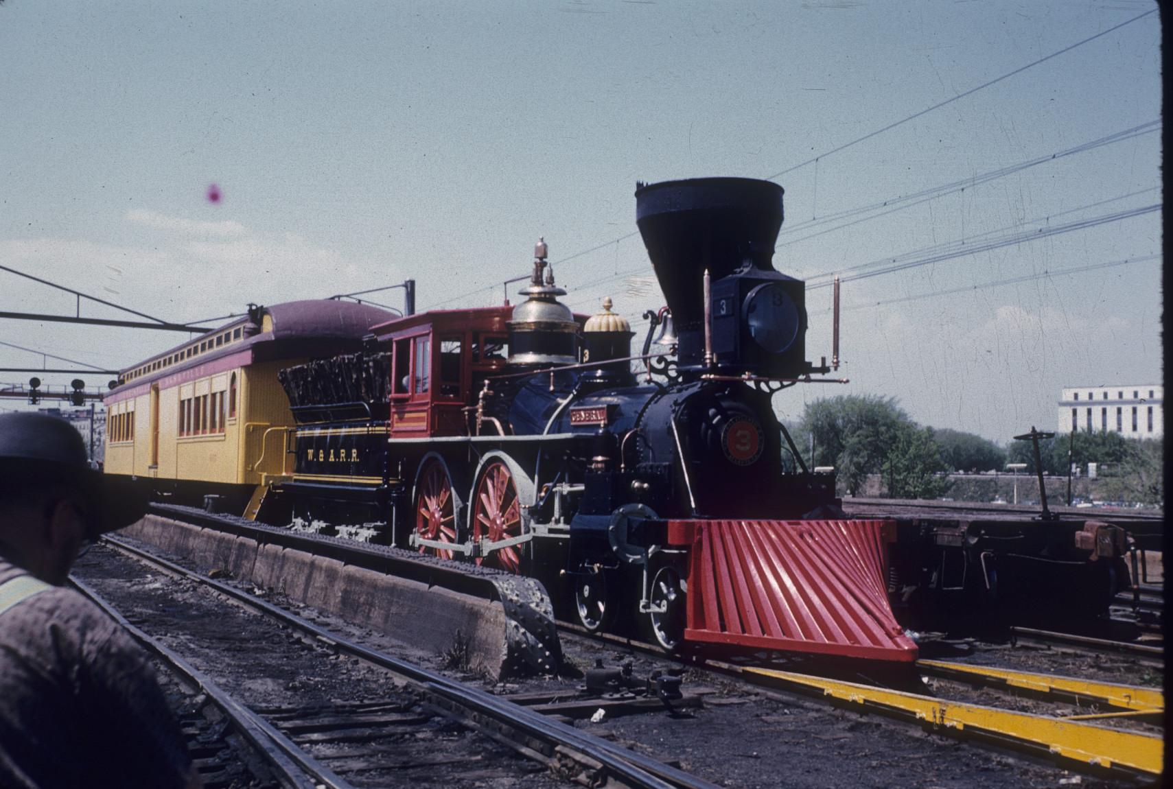 Civil War era Engine 3 \"The General\" (W&A RR)At Washington D.…