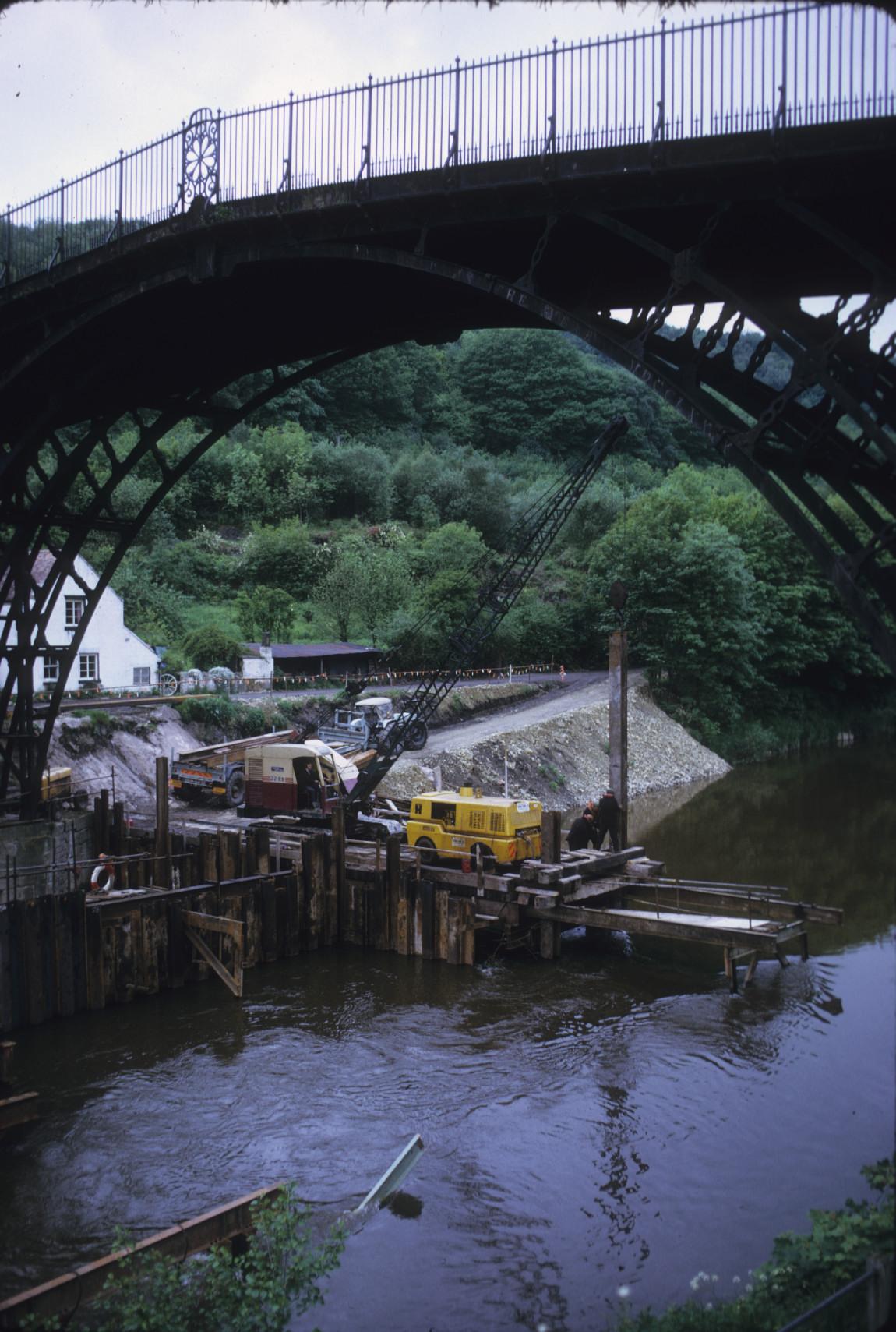 construction/repairs to the Ironbridge aka Coalbrookdale Bridge