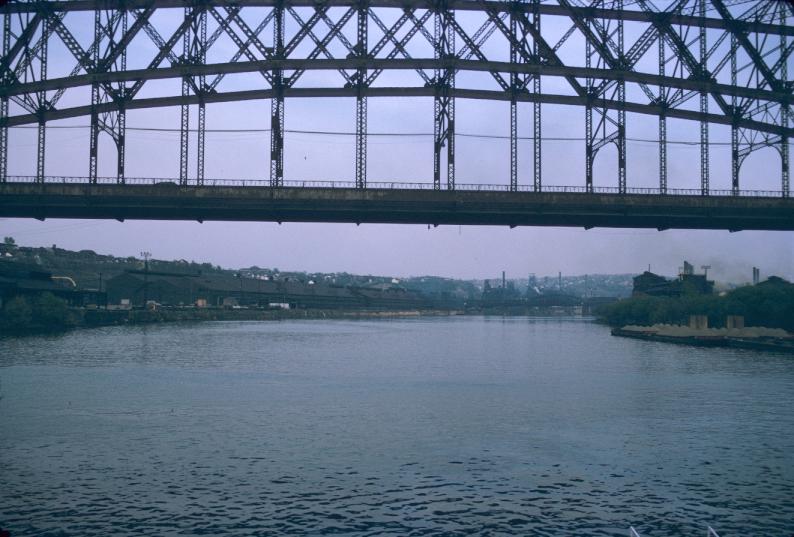 Photograph of J&L plant in Pittsburgh, Pennsylvania.  Photograph taken from…