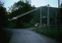 English Center Suspension Bridge