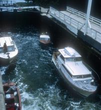 Jones Falls Locks on the Rideau Canal