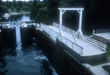 Jones Falls Locks on the Rideau Canal