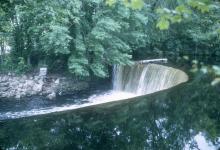 Curved Dam on Wood River