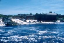 Great Falls on the Androscoggin River