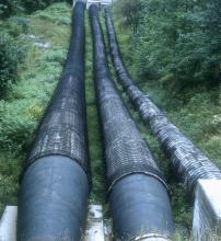 Wood Penstock at Jones Falls Dam
